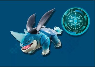 Zestaw z figurkami Dragons 71082 Plowhorn & D'Angelo Playmobil