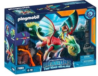 Zestaw z figurkami Dragons 71083 Feathers & Alex Playmobil