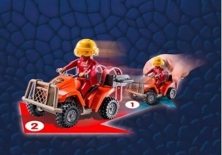 Zestaw z figurkami Dragons 71085 Icaris Quad & Phil Playmobil