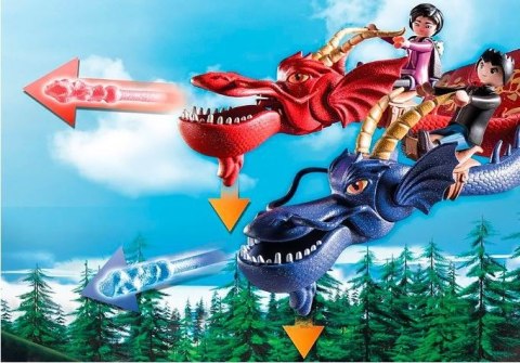 Zestaw z figurkami Dragons: The Nine Realms - Wu & Wei i Jun 71080 Playmobil