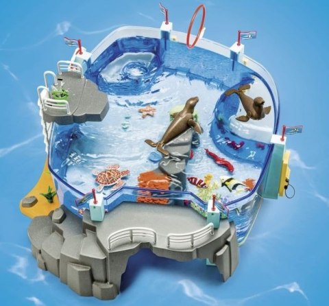 Zestaw z figurkami Family Fun 70537 Mega Set - Oceanarium Playmobil