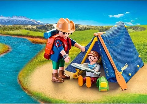 Zestaw z figurkami Family Fun 9323 Skrzyneczka Kamping Playmobil