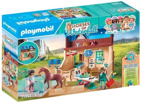 Zestaw z figurkami Horses 71352 Hipoterapia i lecznica zwierząt Playmobil