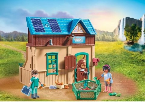 Zestaw z figurkami Horses 71352 Hipoterapia i lecznica zwierząt Playmobil