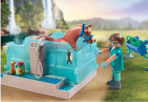 Zestaw z figurkami Horses 71352 Hipoterapia i lecznica zwierząt Playmobil