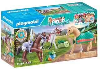 Zestaw z figurkami Horses 71356 3 konie: Morgan, Quarter Horse i Angloar Playmobil