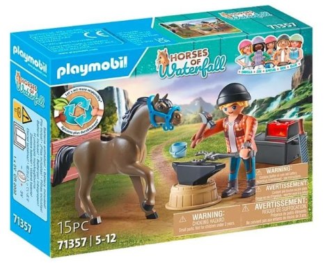 Zestaw z figurkami Horses 71357 Kowal Ben i Achilles Playmobil