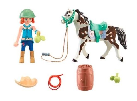 Zestaw z figurkami Horses 71358 Ellie i Sawdust ćwiczące western riding Playmobil