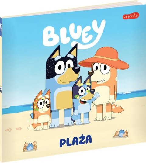 Książeczka Bluey. Plaża. Moja czytanka Harper Collins