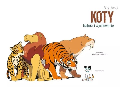 Książeczka Koty-Natura i wychowanie Nasza księgarnia