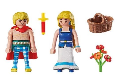 Zestaw Asterix 71544 Tragikomiks i Falbala Playmobil