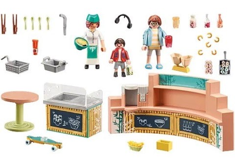 Zestaw My Life 71538 Bar z przekąskami Playmobil