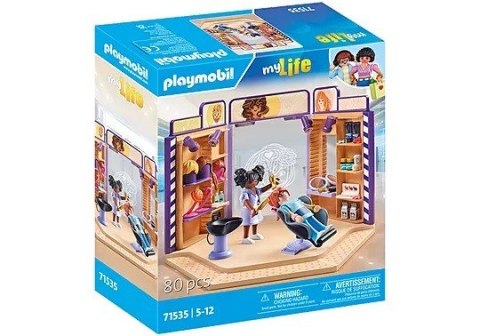 Zestaw My life 71535 Barbershop i salon fryzjerski Playmobil