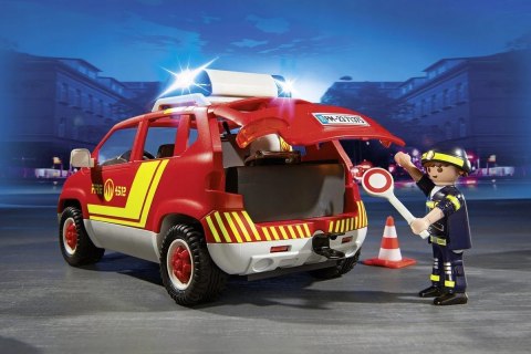 Zestaw figurek City Action 71375 Samochód komendanta straży pożarnej Playmobil