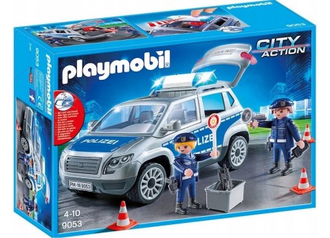 Zestaw figurek City Action 9053 Policyjny samochód terenowy Playmobil