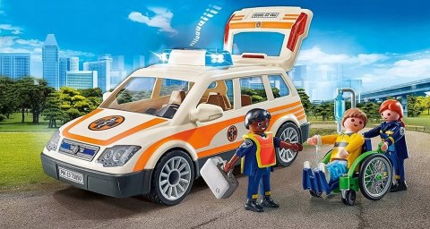 Zestaw figurek City Life 71037 Samochód ratowniczy Playmobil