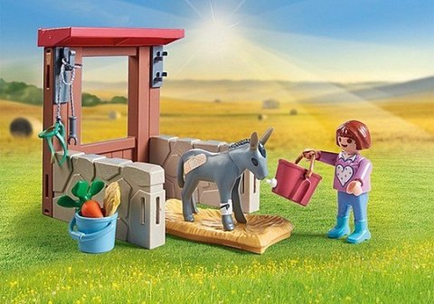 Zestaw figurek Country 71471 Weterynarz z osiołkami Playmobil