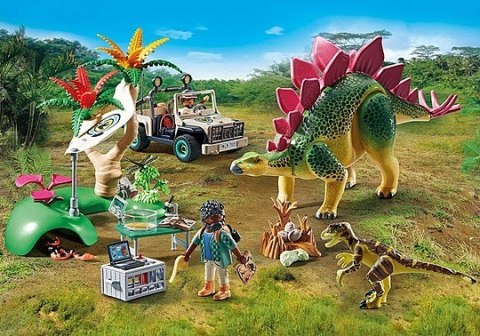 Zestaw figurek Dinos 71523 Obóz badawczy z dinozaurami Playmobil