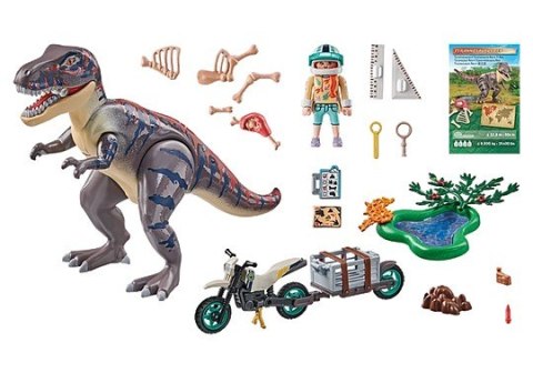 Zestaw figurek Dinos 71524 W poszukiwaniu T-Rexa Playmobil