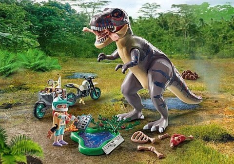 Zestaw figurek Dinos 71524 W poszukiwaniu T-Rexa Playmobil