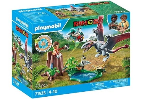 Zestaw figurek Dinos 71525 Stacja badawcza dla dinozaurów Dimorfodonów Playmobil