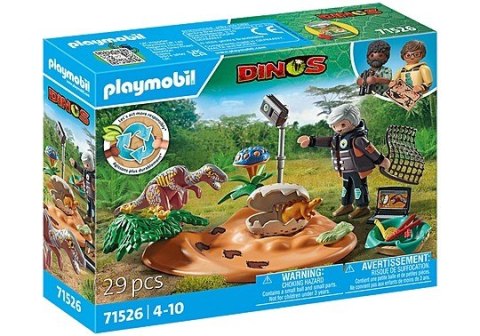 Zestaw figurek Dinos 71526 Gniazdo Stegosaurusa i złodziej jaj Playmobil