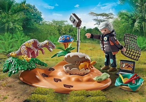 Zestaw figurek Dinos 71526 Gniazdo Stegosaurusa i złodziej jaj Playmobil