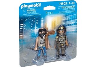 Zestaw figurek Duo Pack 71505 Jednostka specjalna i bandyta Playmobil