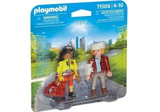 Zestaw figurek Duo Pack 71506 Sanitariusz z pacjentem Playmobil