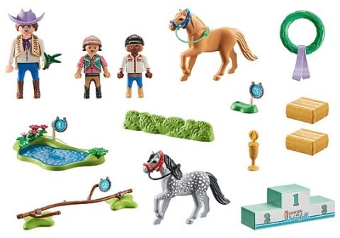 Zestaw figurek Horses 71495 Turniej kucyków Playmobil