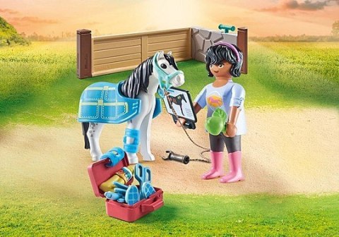 Zestaw figurek Horses 71497 Hipoterapeuta Playmobil