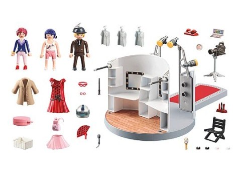 Zestaw figurek Miraculum 71335 Fashion Show w Paryżu Playmobil