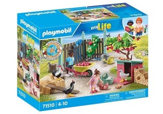 Zestaw figurek My Life 71510 Mała kurza ferma w ogródku Tiny House Playmobil