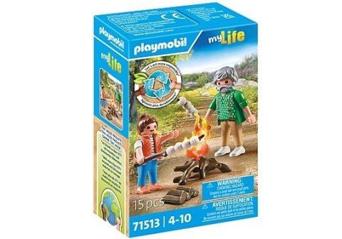 Zestaw figurek My Life 71513 Ognisko z piankami Playmobil