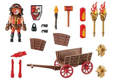 Zestaw figurek Novelmore 71486 Pojazd wyścigowy Kahbooma Playmobil