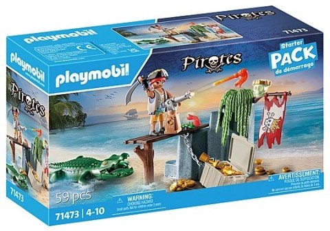 Zestaw figurek Pirates 71473 Pirat z aligatorem Playmobil