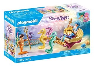 Zestaw figurek Princess Magic 71500 Podwodni mieszkańcy z powozem koników morskich Playmobil