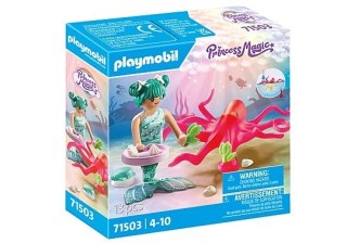 Zestaw figurek Princess Magic 71503 Syrenka ze zmieniającą kolory ośmiornicą Playmobil