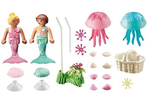 Zestaw figurek Princess Magic 71504 Małe syrenki z meduzą Playmobil