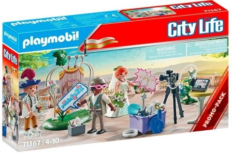 Zestaw z figurkami City Life 71367 Ślubna fotobudka Playmobil