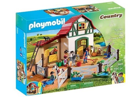 Zestaw z figurkami Country 5684 Farma kucyków Playmobil