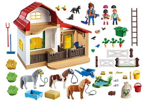 Zestaw z figurkami Country 5684 Farma kucyków Playmobil