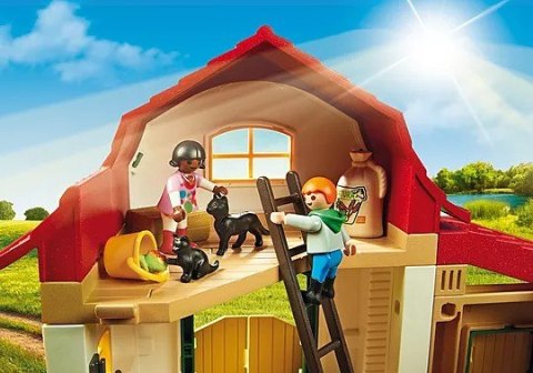 Zestaw z figurkami Country 5684 Farma kucyków Playmobil