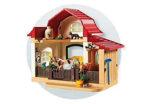 Zestaw z figurkami Country 5684 Farma kucyków Playmobil