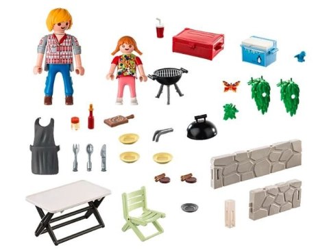 Zestaw z figurkami Family Fun 71427 Wspólne grillowanie Playmobil