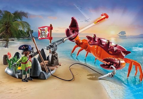 Zestaw z figurkami Pirates 71532 Walka z ogromnym krabem Playmobil