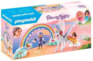 Zestaw z figurkami Princess Magic 71361 Niebiański pegaz z tęczą Playmobil