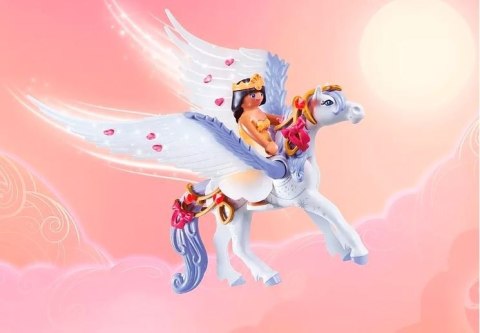 Zestaw z figurkami Princess Magic 71361 Niebiański pegaz z tęczą Playmobil