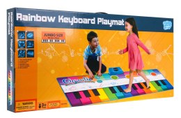 Duża Mata Muzyczna Super Kolorowy Keyboard