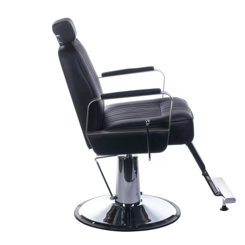 Fotel barberski HOMER BH-31237 Czarny